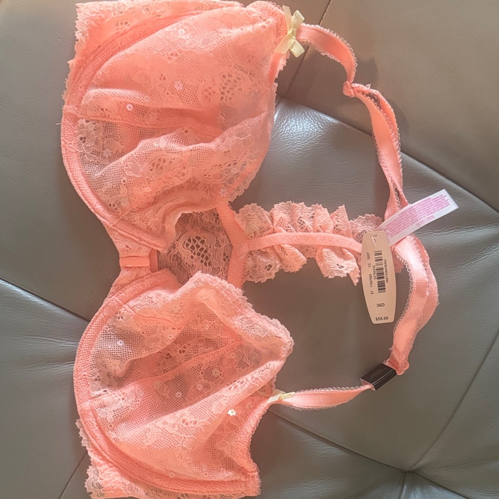 Lace Pink Bra